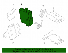 Body Control Unit Module BCM Mazda CX-50 23-26