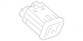 USB Hub, AUX Chevrolet Malibu 19-25 царапины