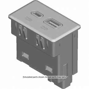 USB Hub Chevrolet Bolt EV 22-23 задний