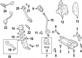 Лямбда-зонд первый Subaru WRX 22-26 2.4