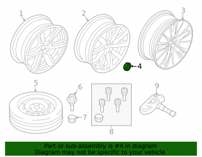 Запасное колесо докатка R18 Volvo XC90 16-16 T125/80R18