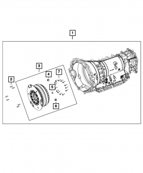 АКПП в сборе Dodge Challenger 15-17 5.7 8hp70
