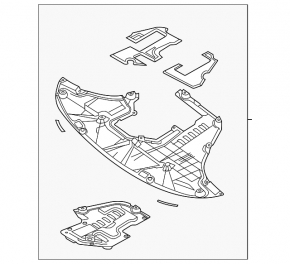 Protecție motor pentru Kia Sorento 21-25 HEV, PHEV