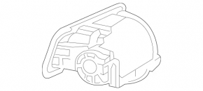 Корпус печки верхняя часть Mercedes W213 E 17-23