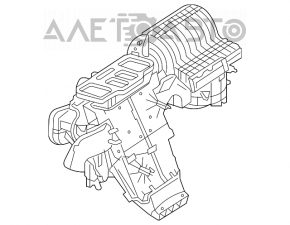 Печка в сборе Mercedes W164 ML X164 GL W251 R