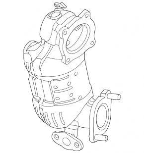 Catalizator Hyundai Elantra 21-23 1.6