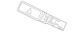 Кнопка аварийной сигнализации Honda HR-V 16-18