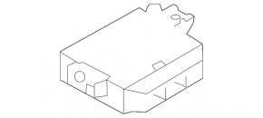Driver Park Assist Module Audi A6 C7 12-18