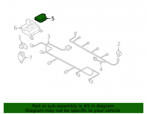 Driver Park Assist Module Audi A6 C7 12-18