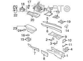 Шифтер КПП BMW X5 X6 E70 E71 07-09