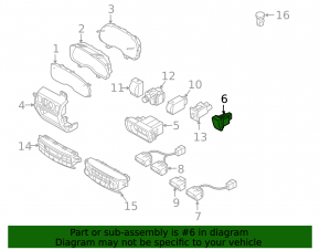 Кнопка стояночного тормоза Subaru Outback 10-14