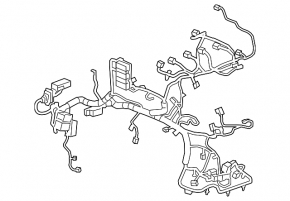 Проводка подкапотная Chevrolet Equinox 18-19 LYX 6T40 MNH FWD