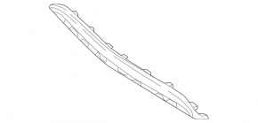 Губа переднего бампера Mercedes W213 E 300/350/400/450 17-20