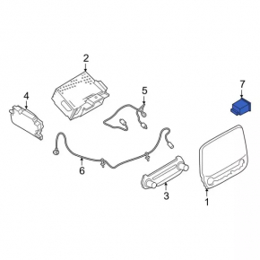 USB Hub Ford Edge 15-24