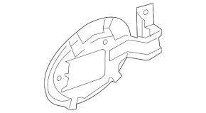 Лючок бензобака Mazda CX-5 13-16