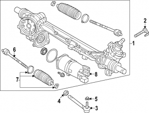 Casetă de direcție Mazda CX-90 24-26