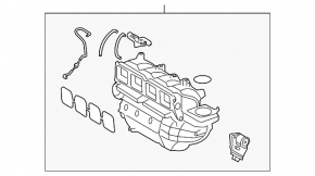 Коллектор впускной Toyota Camry v50 12-14 2.5 usa