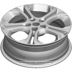 Диск колесный R17 x 6.5J ET44 Chevrolet Bolt 17 серебро