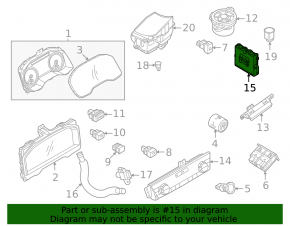 AMPLIFIER-CONTROL,AIR CONDITIONER Nissan Rogue 21-22
