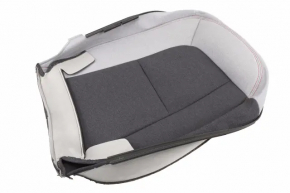 Водительское сидение Chevrolet Bolt 17- с airbag, кожа темно-серая, механич, подогрев, тоопляк под химч
