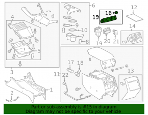 Управление подогревом заднего ряда Toyota Avalon 13-18