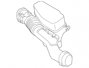Воздухоприемник Toyota Prius 30 12-15