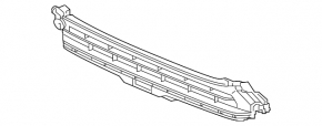 Нижняя решетка переднего бампера центральная Honda Civic X FC 19-21
