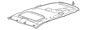 Обшивка потолка Acura MDX 07-09 серая под люк