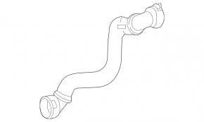 Патрубок охлаждения нижний Mercedes C-class W205 300 15-18