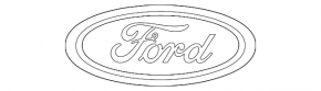 Эмблема двери багажника Ford Explorer 11-15