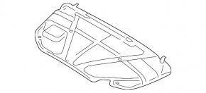 Изоляция капота Mazda3 03-09 HB