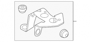 Кронштейн ABS Lincoln MKC 15-19