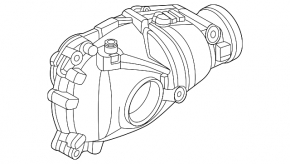 Передний редуктор BMW X5 E70 07-10 4.8 3.91