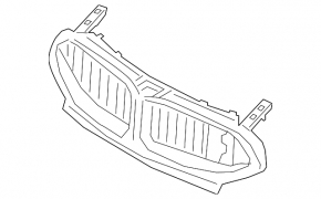 Deflector radiator superior BMW 8 G15 G16 20-25 M