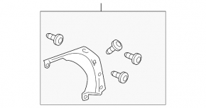 Накладка двери багажника Toyota Rav4 06-08