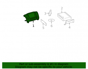 Монитор, дисплей, навигация Lexus RX300 RX330 RX350 RX400h 04-07