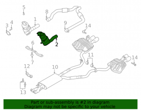 Catalizator stânga Ford Explorer 22-24 3.0T