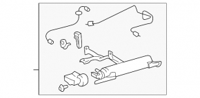 Ресивер пневмоподвески Lexus RX300 RX330 RX350 04-09