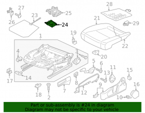 Компьютер оккупант сиденья VW Passat b7 12-15 USA