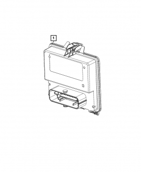 TAILGATE LIFTGATE BACK DOOR POWER CONTROL MODULE Jeep Grand Cherokee WL 21-26
