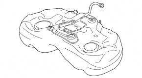 Топливный бак Subaru Forester 19-24 SK