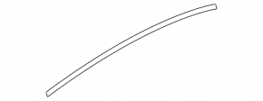 Molura portiera stanga spate sus Audi Q3 F3 19-25 cromat