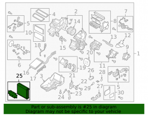 Испаритель Mazda3 MPS 09-13