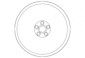 Запасное колесо докатка Land Rover Range Rover Velar 18-23 R19 175/80
