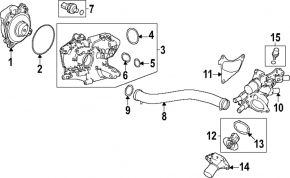 Senzor de presiune ulei motor Honda CRV 23-26 HEV