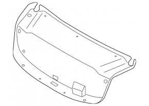 Ornamente portbagaj Hyundai Azera 12-17
