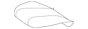 Scaun șofer Mercedes W167 GLE 350 450 20-23 cu airbag, electric cu memorie, încălzire, ventilație, masaj, piele maro, perforație