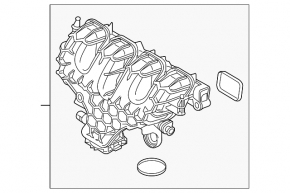 Коллектор впускной Land Rover Range Rover Evoque 15-17