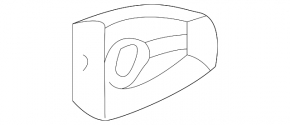 Заглушка ручки двери передняя правая Lexus RX300 RX330 RX350 RX400h 04-07