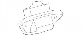 Кнопка открытия крышки багажника Toyota Avalon 13-18